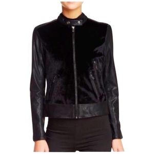 BLANKNYC Faux Fur/Leather Moto Jacket- NWT